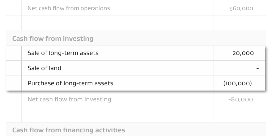 Long term assets